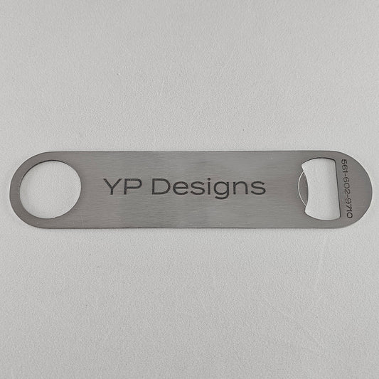 Custom Laser Engraved Stainless Steel Bottle Opener