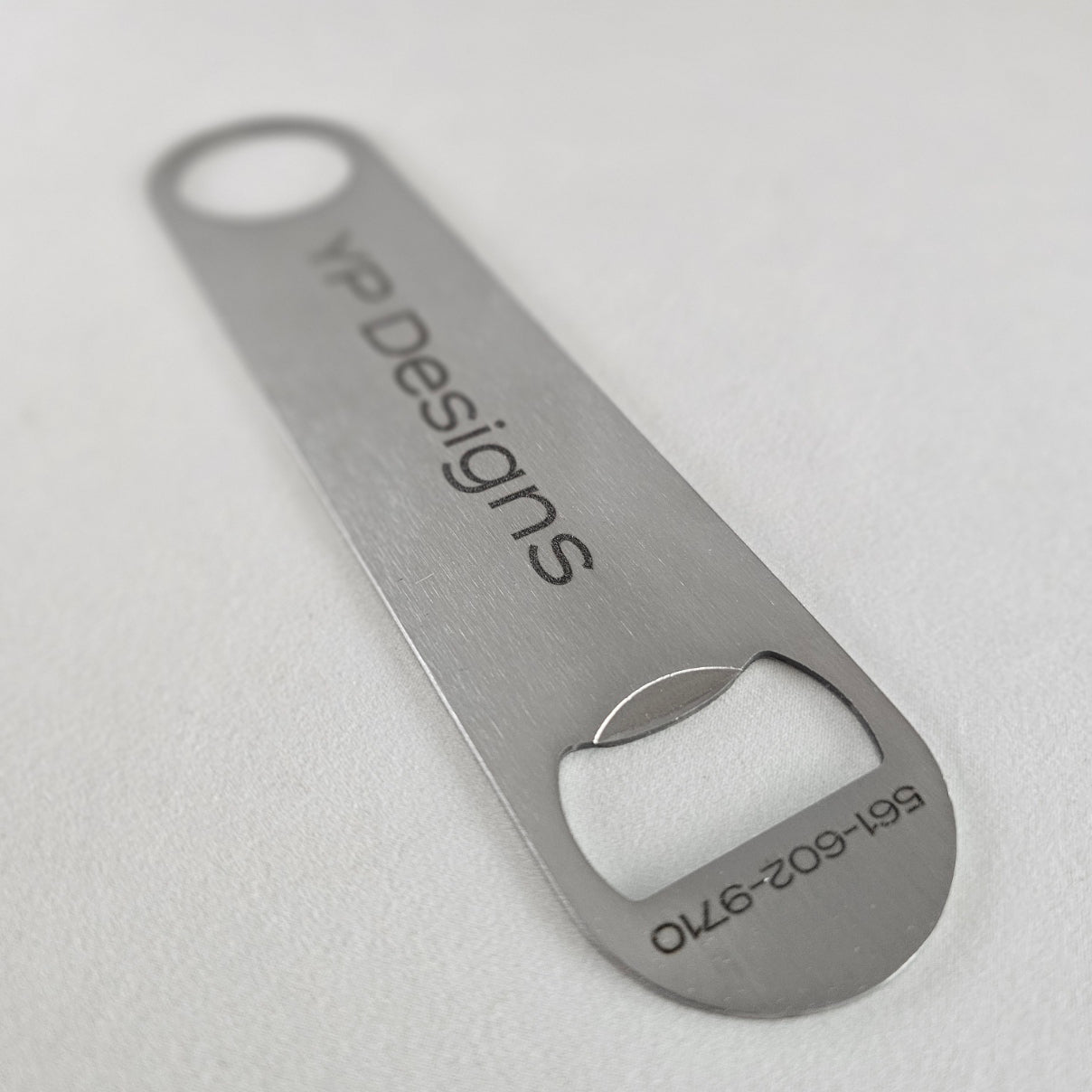 Custom Laser Engraved Stainless Steel Bottle Opener