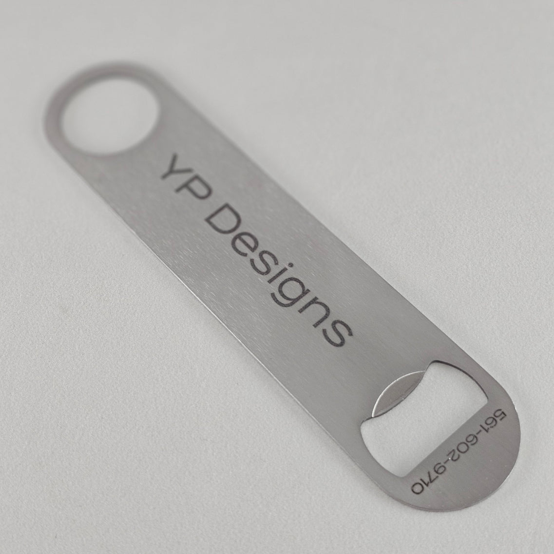 Custom Laser Engraved Stainless Steel Bottle Opener