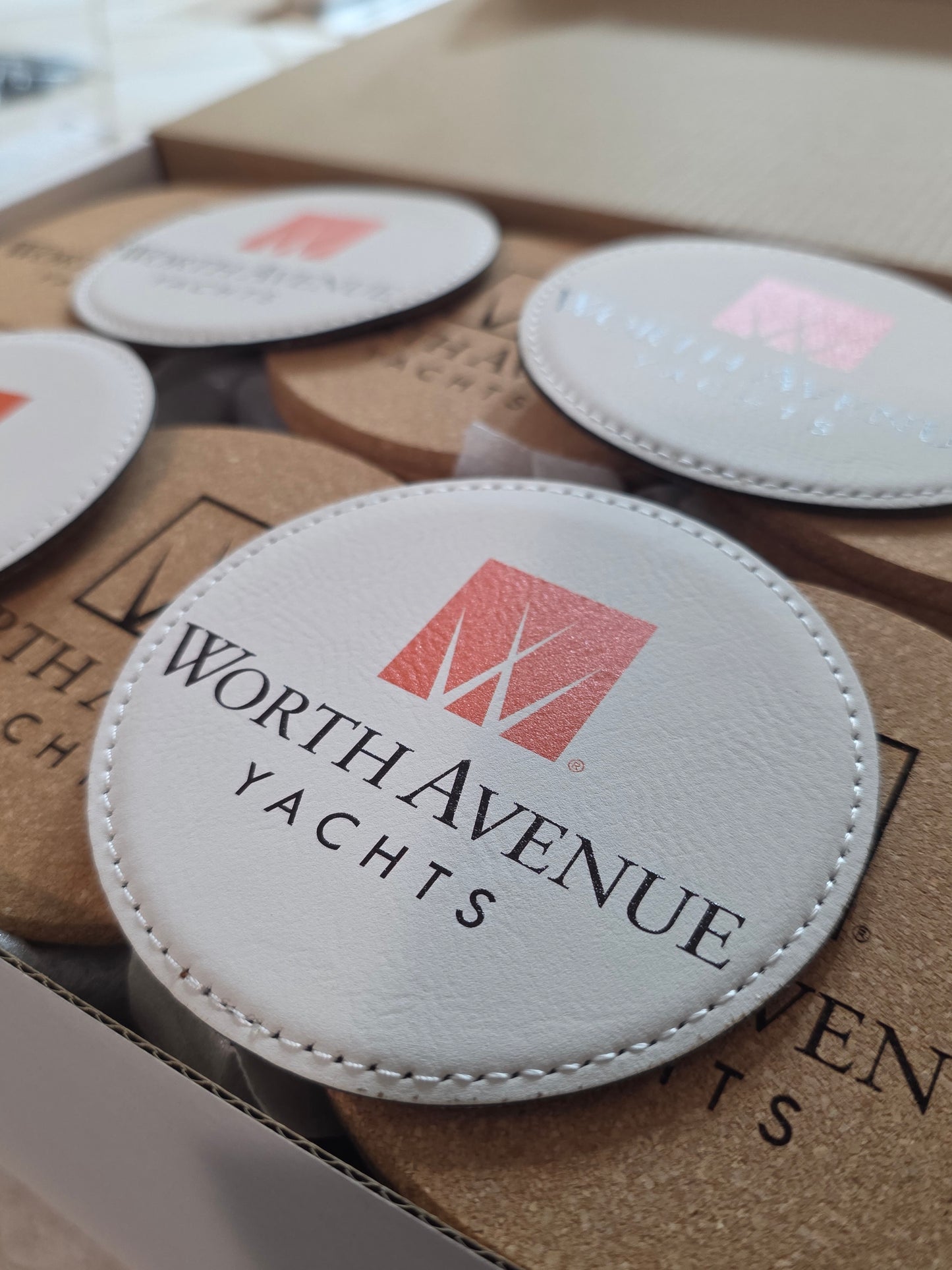 The Dock Coaster -  Leatherette